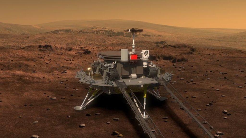 zhurong mars rover landing - newstamilonline